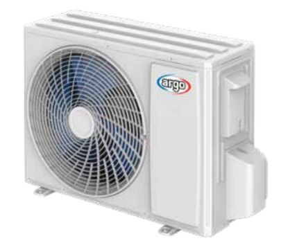 Immagine di Argoclima CLIMADESIGN DUAL 14000 UE Condizionatore unità esterna Bianco