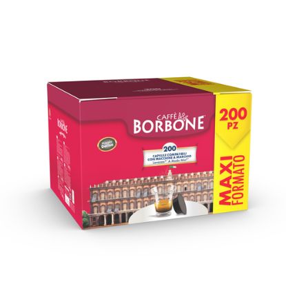Immagine di Caffè Borbone AMSNERADECISA4X50N Capsule caffè 200 pz