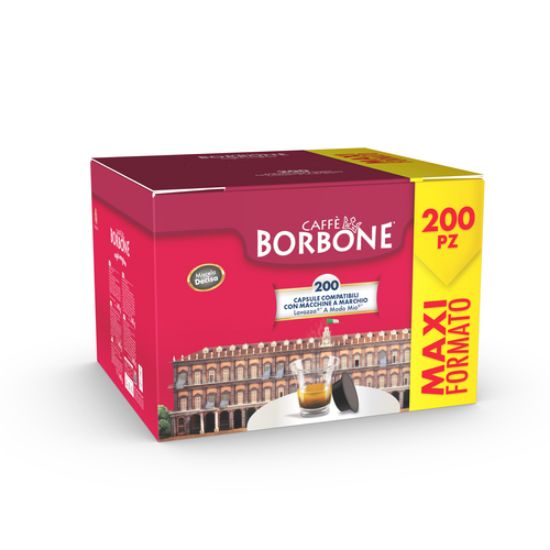 Immagine di Caffè Borbone AMSNERADECISA4X50N Capsule caffè 200 pz