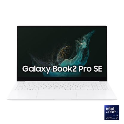 Immagine di Samsung Galaxy Book2 Pro SE Intel Core Ultra 7 155H Computer portatile 39,6 cm (15.6") Full HD 16 GB LPDDR5x-SDRAM 512 GB Wi-Fi 6E (802.11ax) Argento