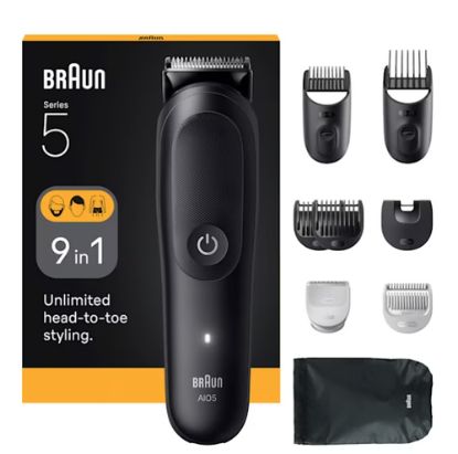 Immagine di Braun AIO5540 tagliacapelli Nero 14 Ioni di Litio