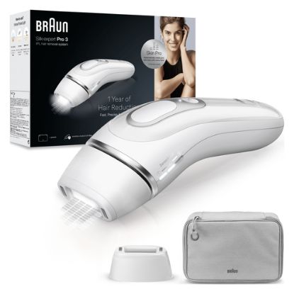 Immagine di Braun Silk-expert Pro Silk expert Pro 3 PL3020, Epilatore A Luce Pulsata Donna, Per La Rimozione Permanente Dei Peli Visibili A Casa Tua, Bianco/Argento