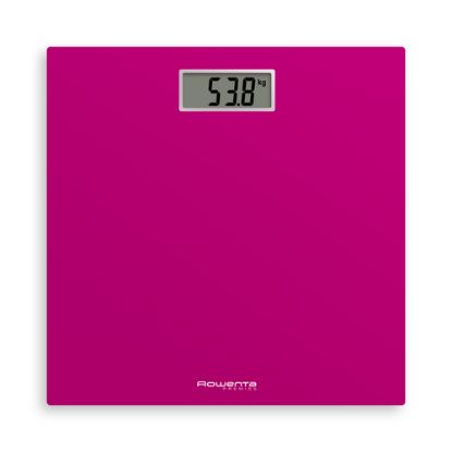 Immagine di Rowenta Premiss BS1403 Quadrato Rosa Bilancia pesapersone elettronica