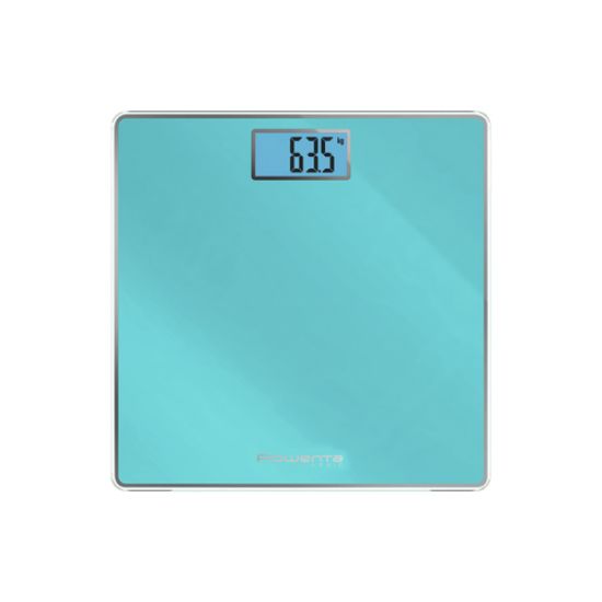 Immagine di Rowenta Classic BS1503 Quadrato Turchese Bilancia pesapersone elettronica