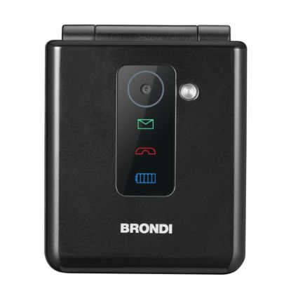 Immagine di Brondi Flipper 6,1 cm (2.4") Nero Telefono cellulare basico