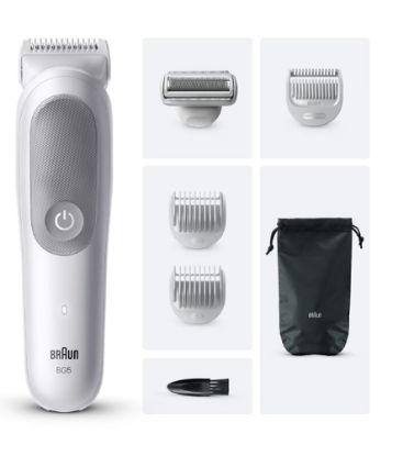 Immagine di Braun Series 5 BG5550 rasoio elettrico / regolabarba / tagliabasette Grigio
