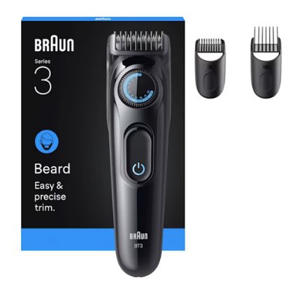 Immagine di Braun BT3520 regolabarba Batteria 40 2 cm Nero, Blu