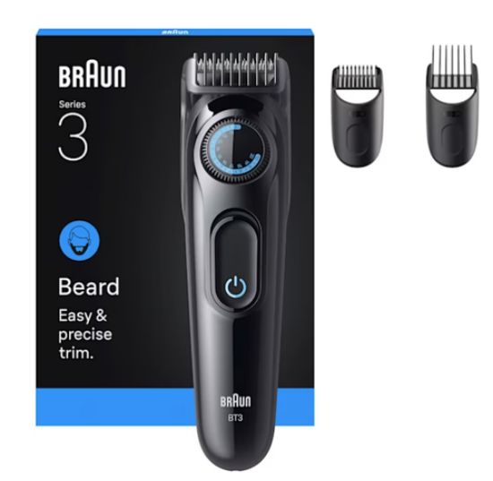 Immagine di Braun BT3520 regolabarba Batteria 40 2 cm Nero, Blu