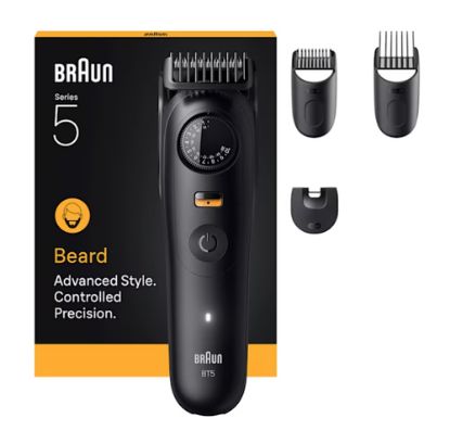 Immagine di Braun BeardTrimmer 9 BT5520 regolabarba Batteria 40 2 cm Bagnato e secco Nero