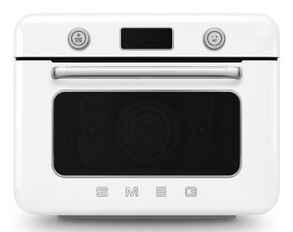 Immagine di Smeg Forno combinato a vapore da appoggio 50's Style - Bianco - COF01WHEU