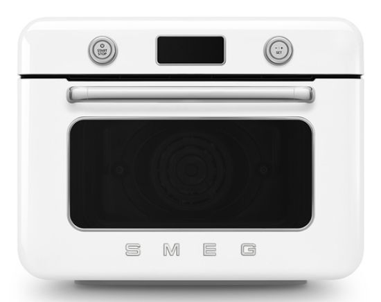 Immagine di Smeg Forno combinato a vapore da appoggio 50's Style - Bianco - COF01WHEU
