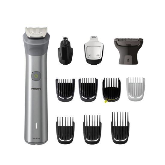 Immagine di Philips Multigroom Series 5000 rasoio rifinitore all-in-one 12 in 1 con 12 accessori per viso, testa e corpo MG5940/15