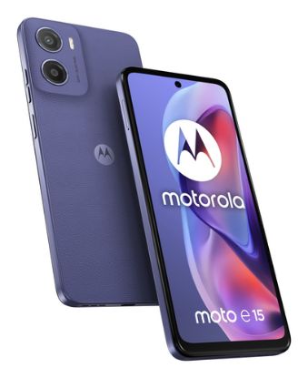 Immagine di Motorola moto e15 16,9 cm (6.67") Doppia SIM Android 14 Go edition 4G USB tipo-C 2 GB 64 GB 5200 mAh Lavanda