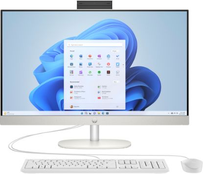 Immagine di HP 27-cr0024nl Intel® Core™ i5 i5-1335U 68,6 cm (27") 1920 x 1080 Pixel PC All-in-one 8 GB DDR4-SDRAM 512 GB SSD Windows 11 Home Wi-Fi 6 (802.11ax) Bianco