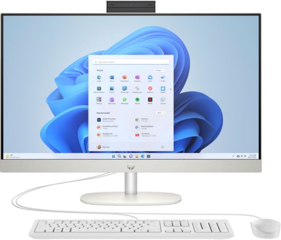 Immagine di HP 27-cr0024nl Intel® Core™ i5 i5-1335U 68,6 cm (27") 1920 x 1080 Pixel PC All-in-one 8 GB DDR4-SDRAM 512 GB SSD Windows 11 Home Wi-Fi 6 (802.11ax) Bianco