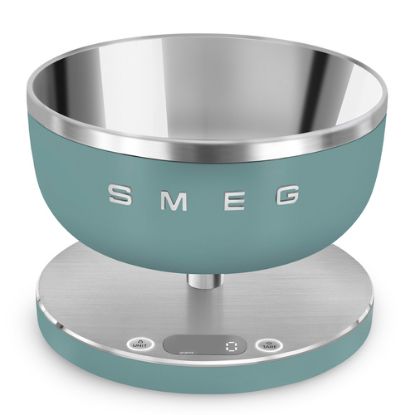 Immagine di Smeg Bilancia da cucina Linea Collezione - Verde Smeraldo Opaco - KSC01EGMWW