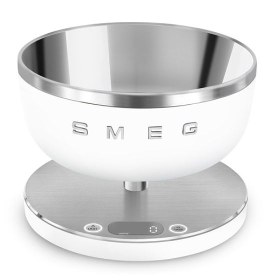Immagine di Smeg Bilancia da cucina Linea Collezione - Bianco Opaco - KSC01WHMWW