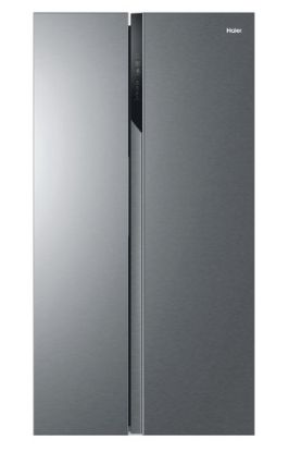 Immagine di Haier SBS 90 Serie 3 HSR3918ENPG frigorifero side-by-side Libera installazione 528 L E Argento