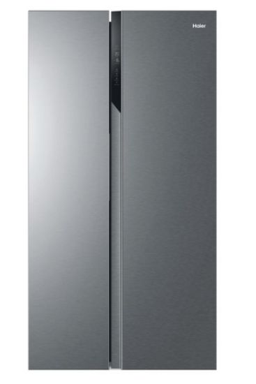 Immagine di Haier SBS 90 Serie 3 HSR3918ENPG frigorifero side-by-side Libera installazione 528 L E Argento