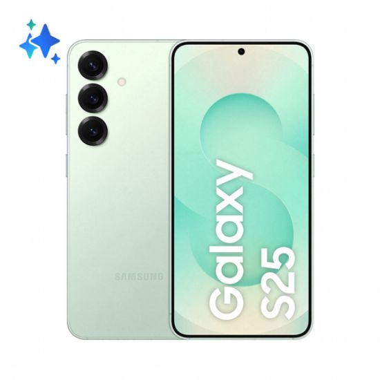 Immagine di Samsung Galaxy S25 Smartphone AI, Display 6.2'' FHD+ Dynamic AMOLED 2X, Fotocamera 50MP, RAM 12GB, 256GB, 4.000 mAh, Mint