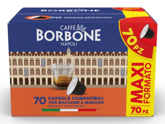 Immagine di Caffè Borbone REBNERADECISA70P capsula e cialda da caffè Capsule caffè 70 pz