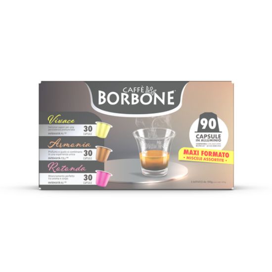 Immagine di Caffè Borbone REBMIX90PZ capsula e cialda da caffè Capsule caffè 90 pz