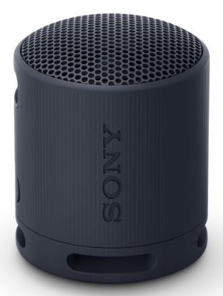 Immagine di Sony SRS-XB100 - Speaker Wireless Bluetooth, portatile, leggero, compatto, da esterno, da viaggio, resistente IP67 impermeabile e antipolvere, batteria da 16 ore, cinturino versatile, chiamate in vivavoce - Nero