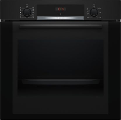 Immagine di Bosch Serie 4 HQA334EB3 Forno con vapore da incasso 60 x 60 cm Nero Classe A+