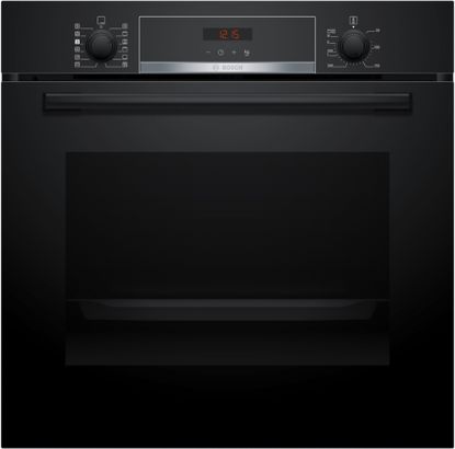 Immagine di Bosch Serie 4 HQA574BB3 Forno con vapore da incasso 60 x 60 cm Nero Classe A+