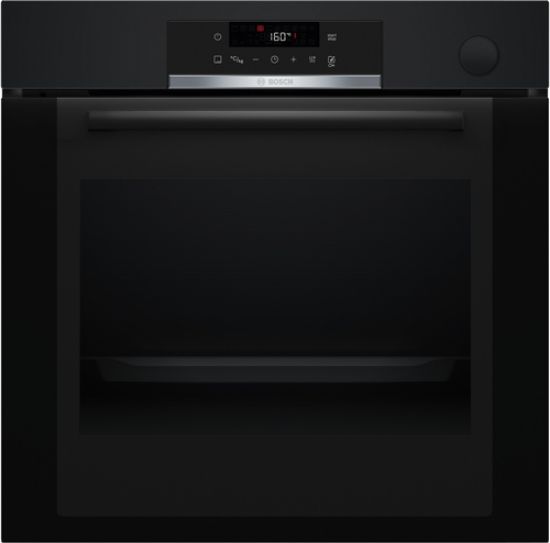 Immagine di Bosch Serie 4 HRG312BB3 Forno con vapore da incasso 60 x 60 cm Nero Classe A+