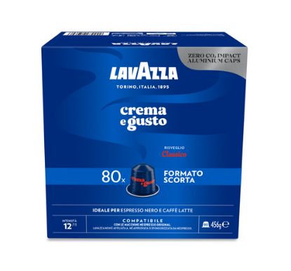 Immagine di Lavazza Capsule Compatibili Nespresso Crema e Gusto, 80 Capsule