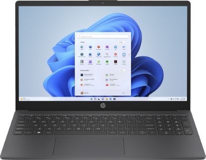 Immagine di HP 15-fd0079nl Intel® N N100 Computer portatile 39,6 cm (15.6") HD 4 GB DDR4-SDRAM 128 GB UFS Wi-Fi 6E (802.11ax) Windows 11 Home in S mode Grigio