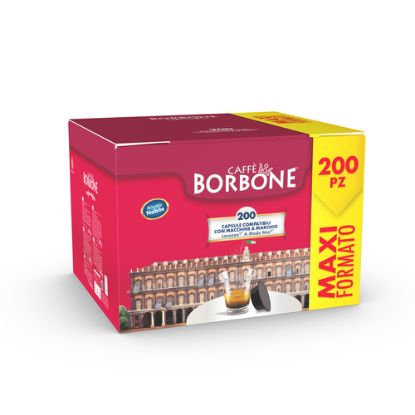 Immagine di Caffè Borbone AMSBLUNOBILE4X50N capsula e cialda da caffè Capsule caffè 200 pz