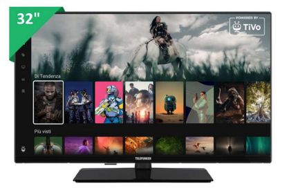 Immagine di Telefunken TE32750B45I2DT TV 81,3 cm (32") WXGA Smart TV Nero 250 cd/m²