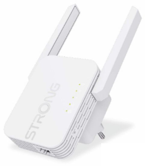 Immagine di Strong 300S ponte e ripetitore Ripetitore di rete 300 Mbit/s Bianco