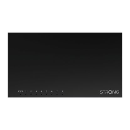 Immagine di Strong SW8000M switch di rete Gigabit Ethernet (10/100/1000) Nero