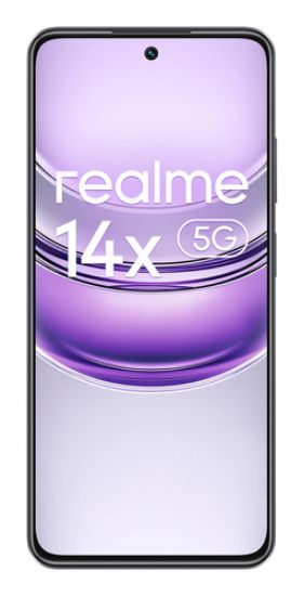 Immagine di realme 14x 5G 16,9 cm (6.67") Dual SIM ibrida Android 15 USB tipo-C 8 GB 256 GB 5000 mAh Nero