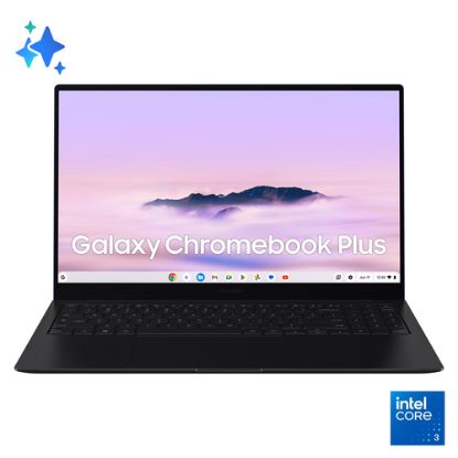 Immagine di Samsung Galaxy Chromebook Plus, display 15.6", Intel Core 3, RAM 8GB, 256GB, Neptune Blue, Chrome OS