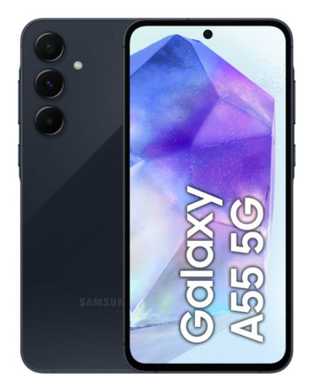 Immagine di Samsung Galaxy A55 5G Display FHD+ Super AMOLED 6.6”, Android 14, 8GB RAM, 256GB, Dual SIM, Batteria 5.000 mAh, Awesome Navy