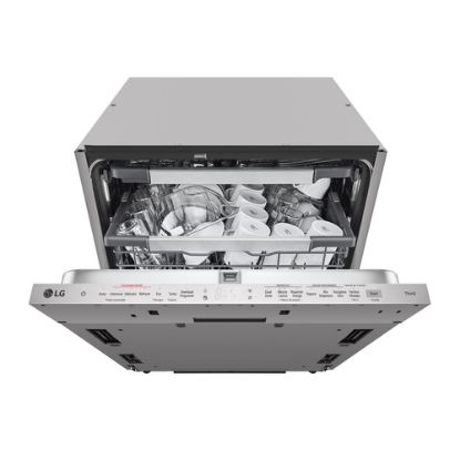 Immagine di LG QuadWash DB597TXS Lavastoviglie a scomparsa totale Serie 5, Classe A -20%, 14 coperti, Vapore, Noble Steel