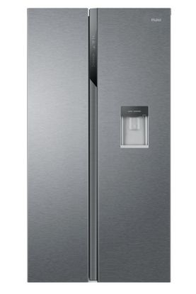 Immagine di Haier SBS 90 Serie 3 HSR3918EWPG frigorifero side-by-side Libera installazione 521 L E Argento