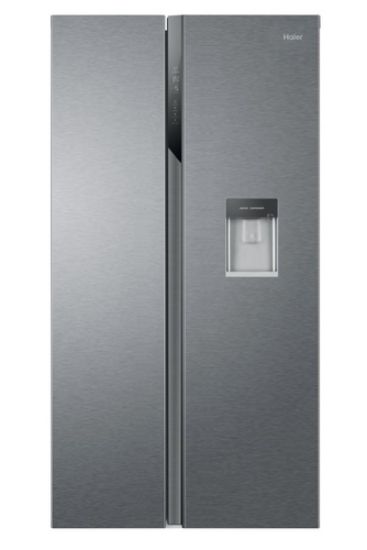 Immagine di Haier SBS 90 Serie 3 HSR3918EWPG frigorifero side-by-side Libera installazione 521 L E Argento