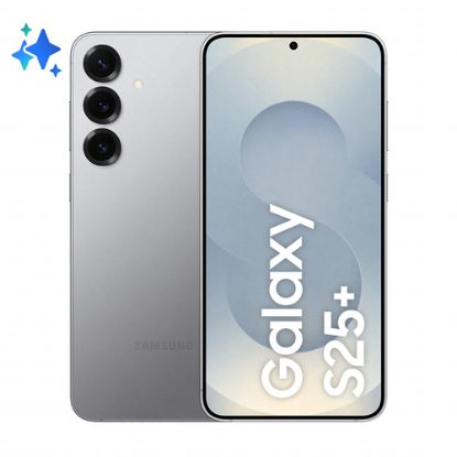 Immagine di Samsung Galaxy S25+ Smartphone AI, Display 6.7'' QHD+ Dynamic AMOLED 2X, Fotocamera 50MP, RAM 12GB, 512GB, 4.900 mAh, Silver shadow
