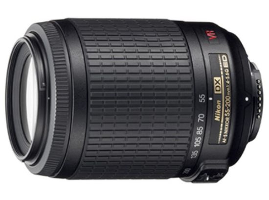 Immagine di Nikon AF-S DX VR Zoom-Nikkor 55-200mm f/4-5.6G IF-ED SLR Teleobiettivo Nero