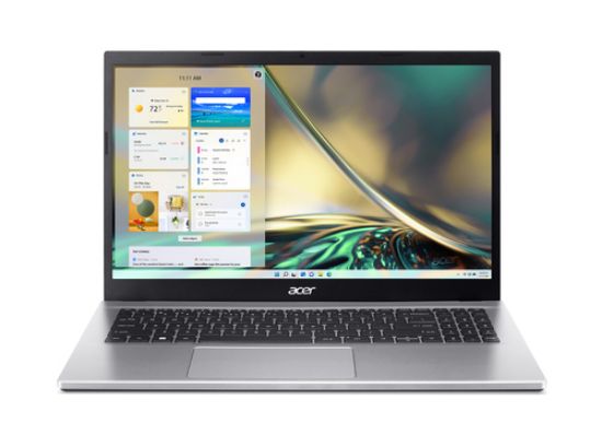 Immagine di Acer Aspire 3 A315-59-530X Intel® Core™ i5 i5-1235U Computer portatile 39,6 cm (15.6") HD 8 GB DDR4-SDRAM 512 GB SSD Wi-Fi 6 (802.11ax) Windows 11 Home Argento