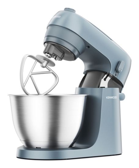 Immagine di Kenwood Electronics Go - Impastatrice planetaria, Paraschizzi con dosatore, 3 ganci e fruste, 800W, 4L, Grigio (KZM35.000GY)