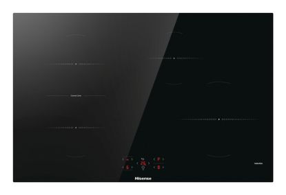 Immagine di Hisense HI8421BSC piano cottura Nero Da incasso 80 cm Piano cottura a induzione 4 Fornello(i)