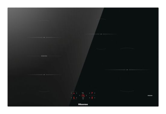 Immagine di Hisense HI8421BSC piano cottura Nero Da incasso 80 cm Piano cottura a induzione 4 Fornello(i)