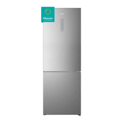 Immagine di Hisense RB645N4BIE frigorifero con congelatore Libera installazione 495 L E Acciaio inox