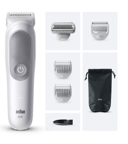 Immagine di Braun Series 5 BG5550 rasoio elettrico / regolabarba / tagliabasette Grigio